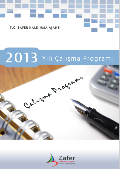2013 Yılı Çalışma Programı