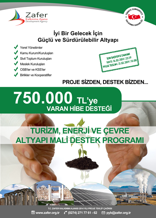 Turizm, Enerji ve Çevre Altyapı Mali Destek Programı (TEÇDP)