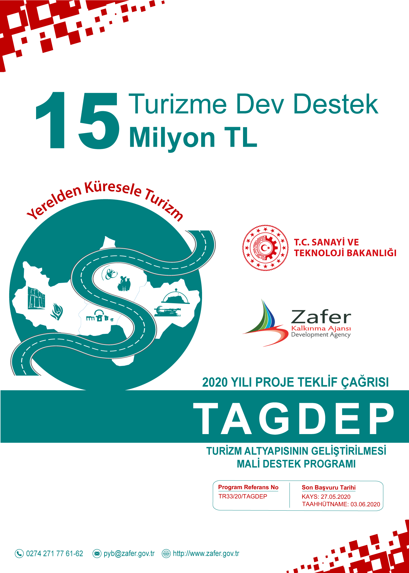 Turizm Altyapısının Geliştirilmesi Mali Destek Programı