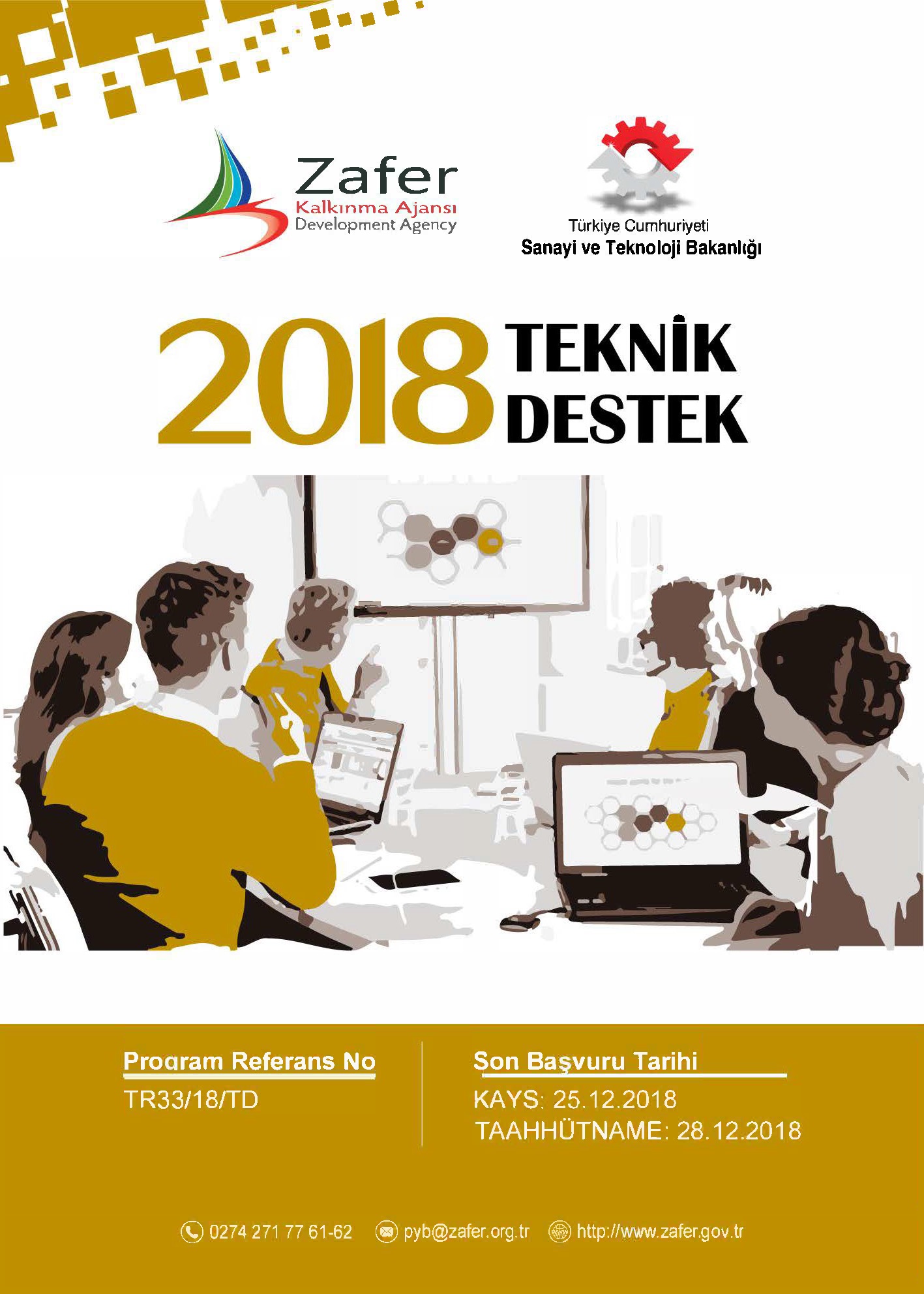2018 Yılı Teknik Destek Programı (2018 TD)