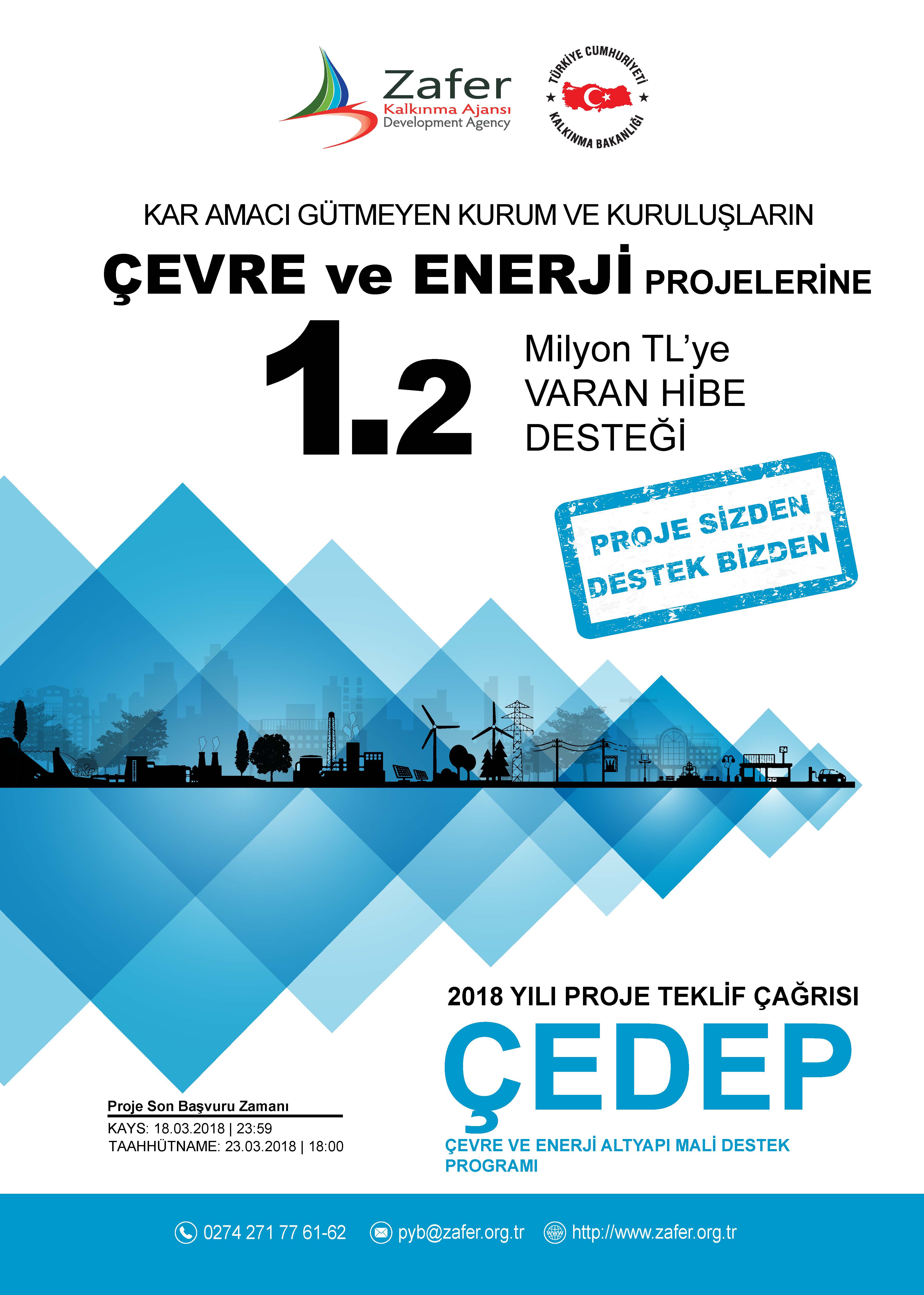 Çevre ve Enerji Altyapı Mali Destek Programı (ÇEDEP)