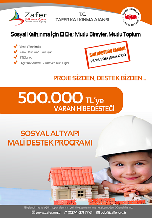 Sosyal Altyapı Mali Destek Programı (SAMDP)