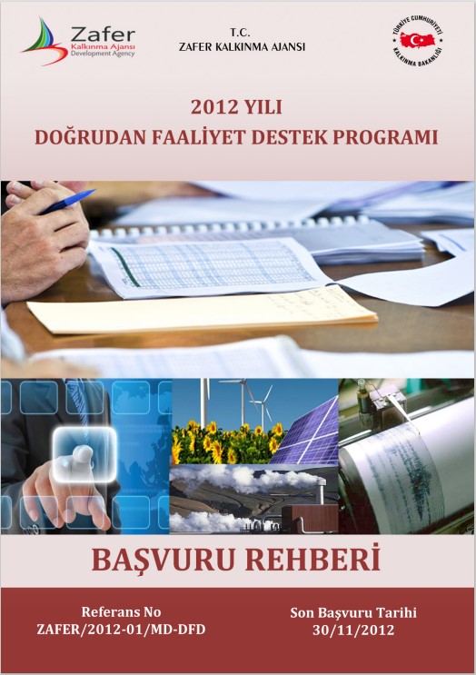 2012 Yılı Doğrudan Faaliyet Destek Programı (2012 DFD)