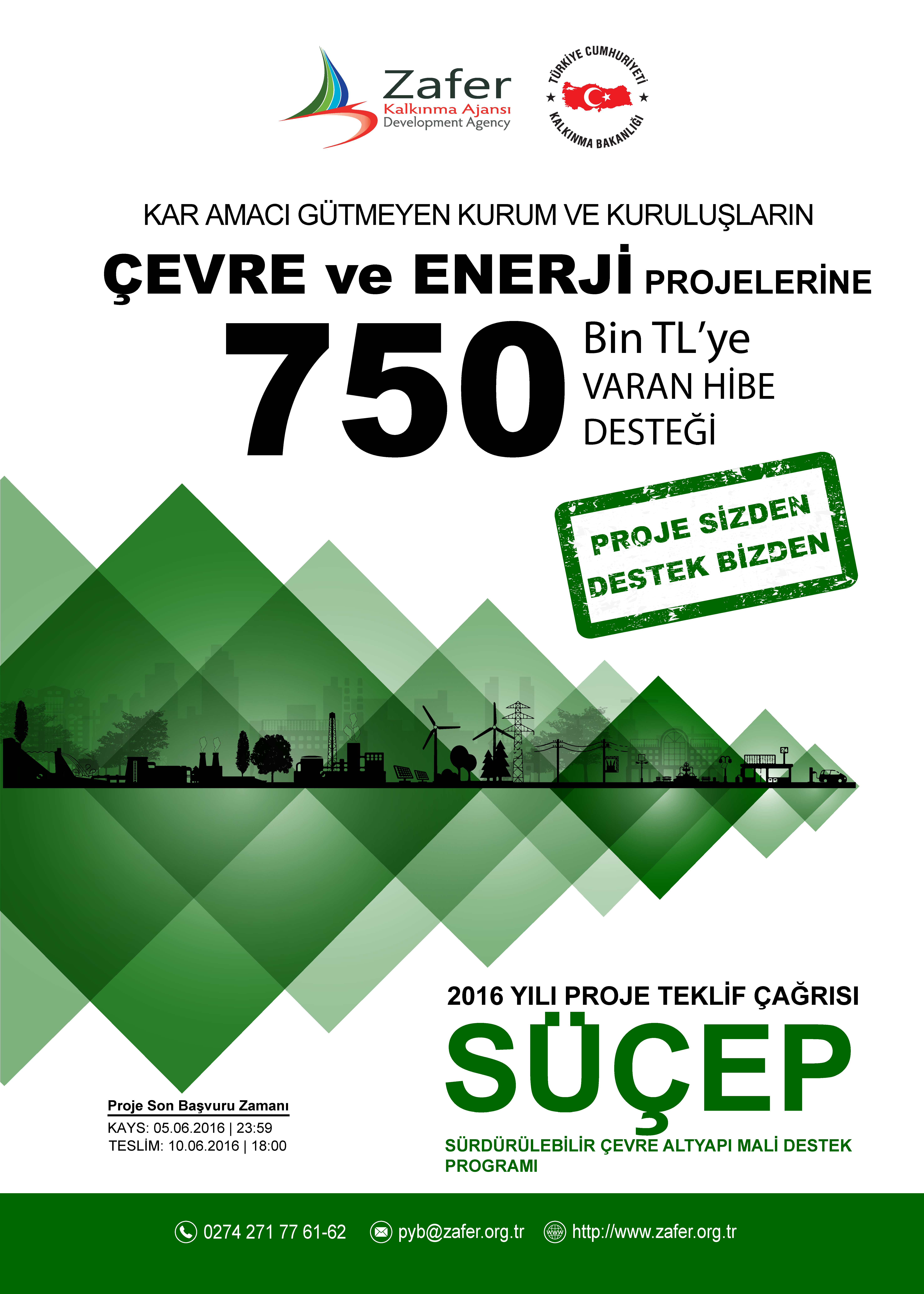 Sürdürülebilir Çevre Altyapı Mali Destek Programı (SÜÇEP)