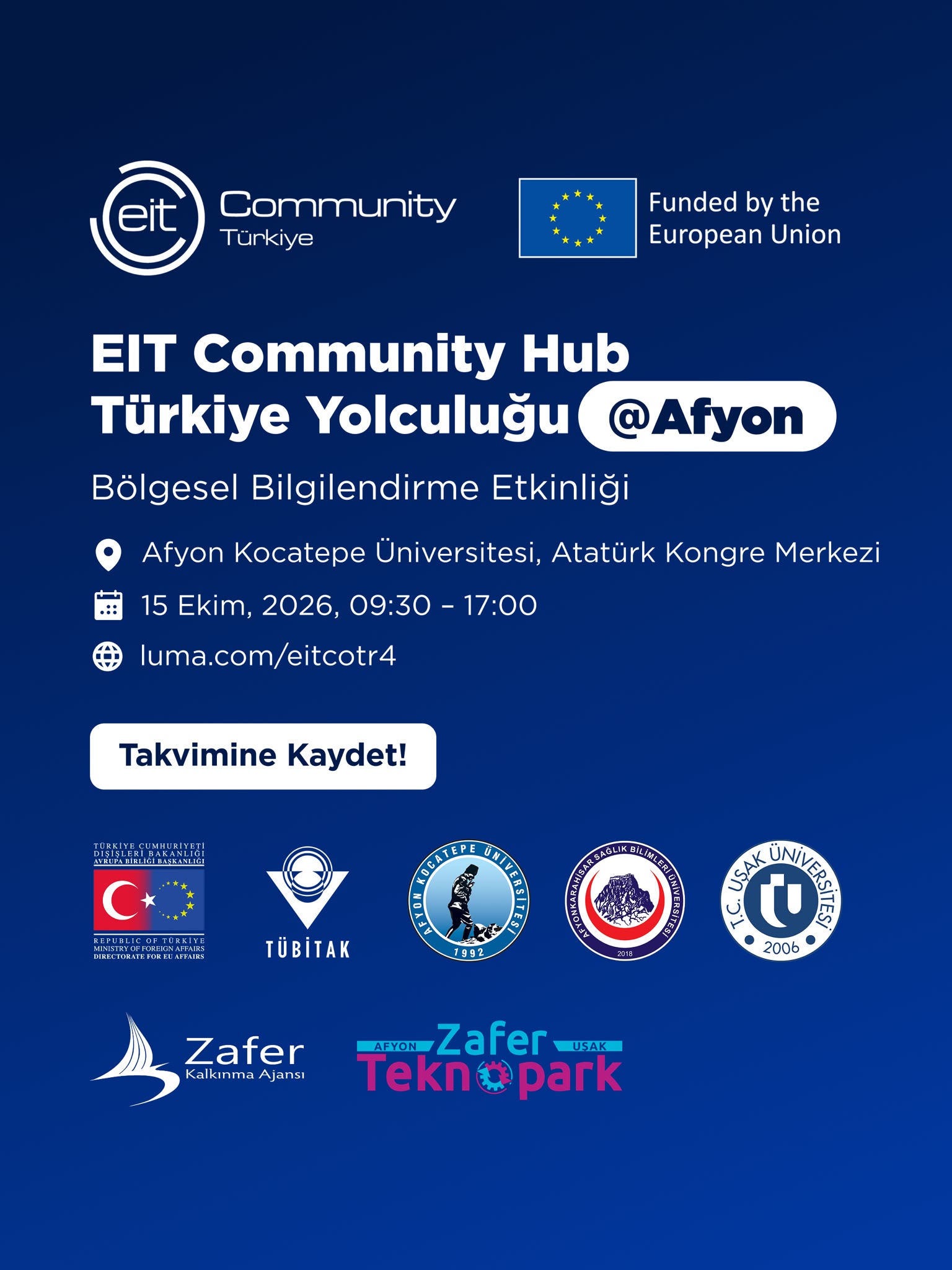 EIT Community Hub Türkiye Yolculuğu Afyon’da! - 1