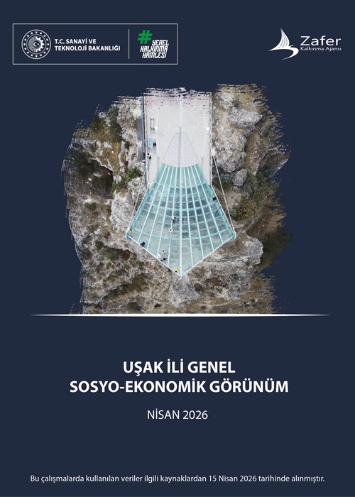 2025 Uşak İli Sosyo-Ekonomik Görünüm