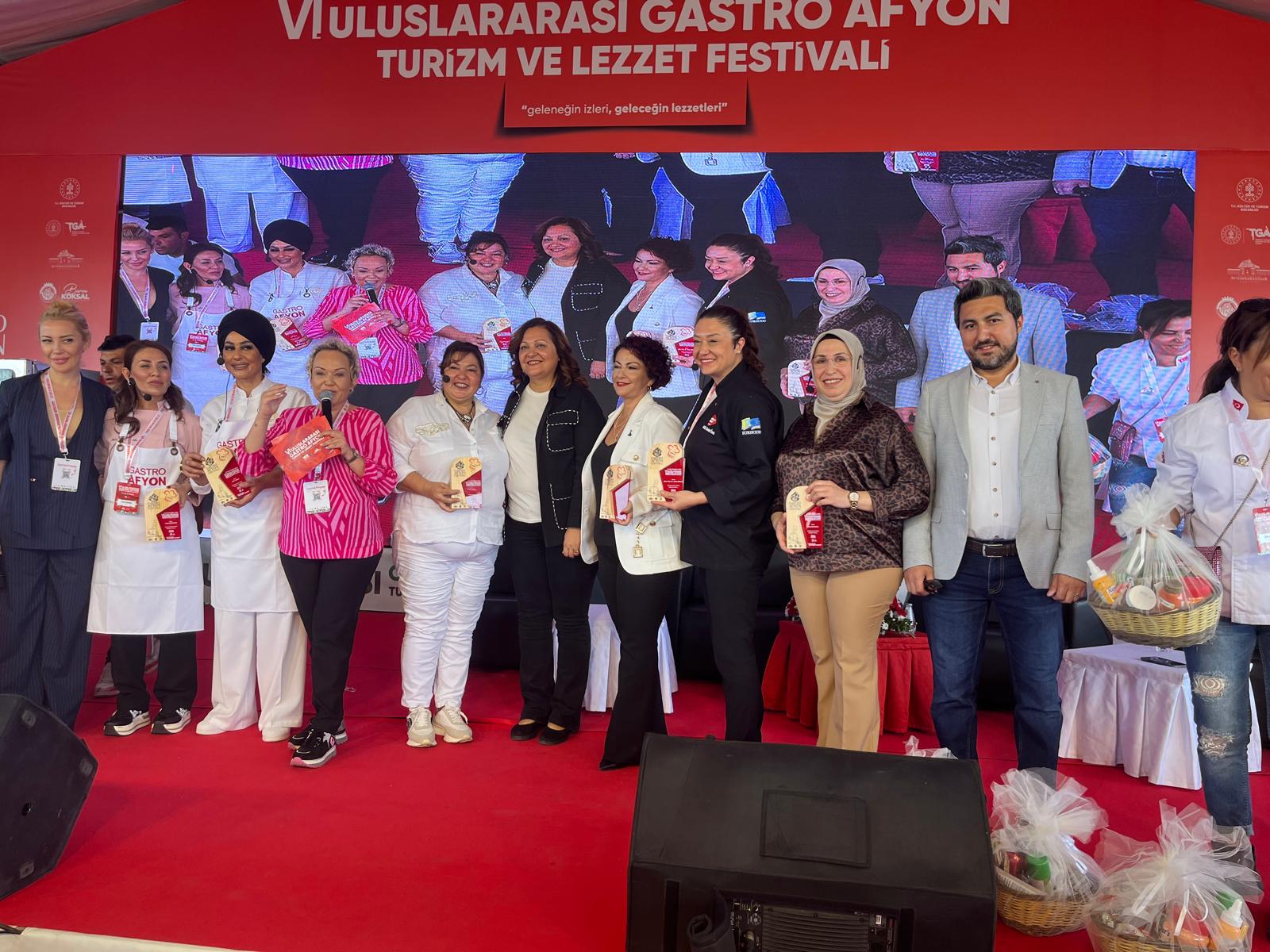 Uluslararası Gastro Afyon Turizm ve Lezzet Festivali’nin Altıncısı Düzenlendi