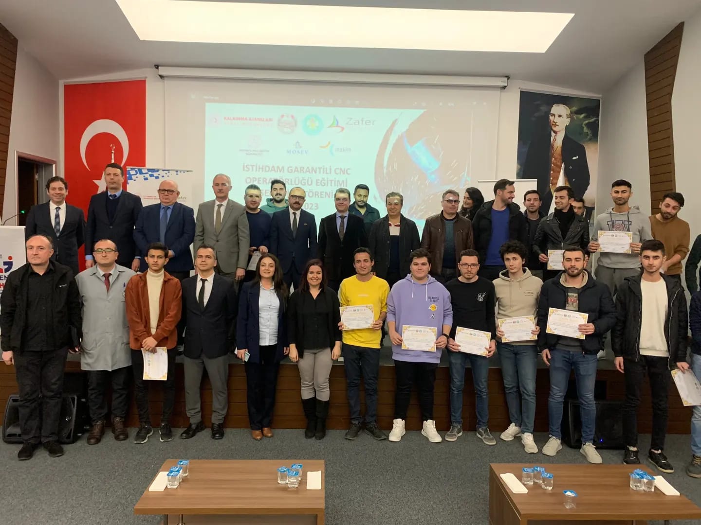 Gençlere İstihdam Garantili CNC Eğitimi Verildi - 1