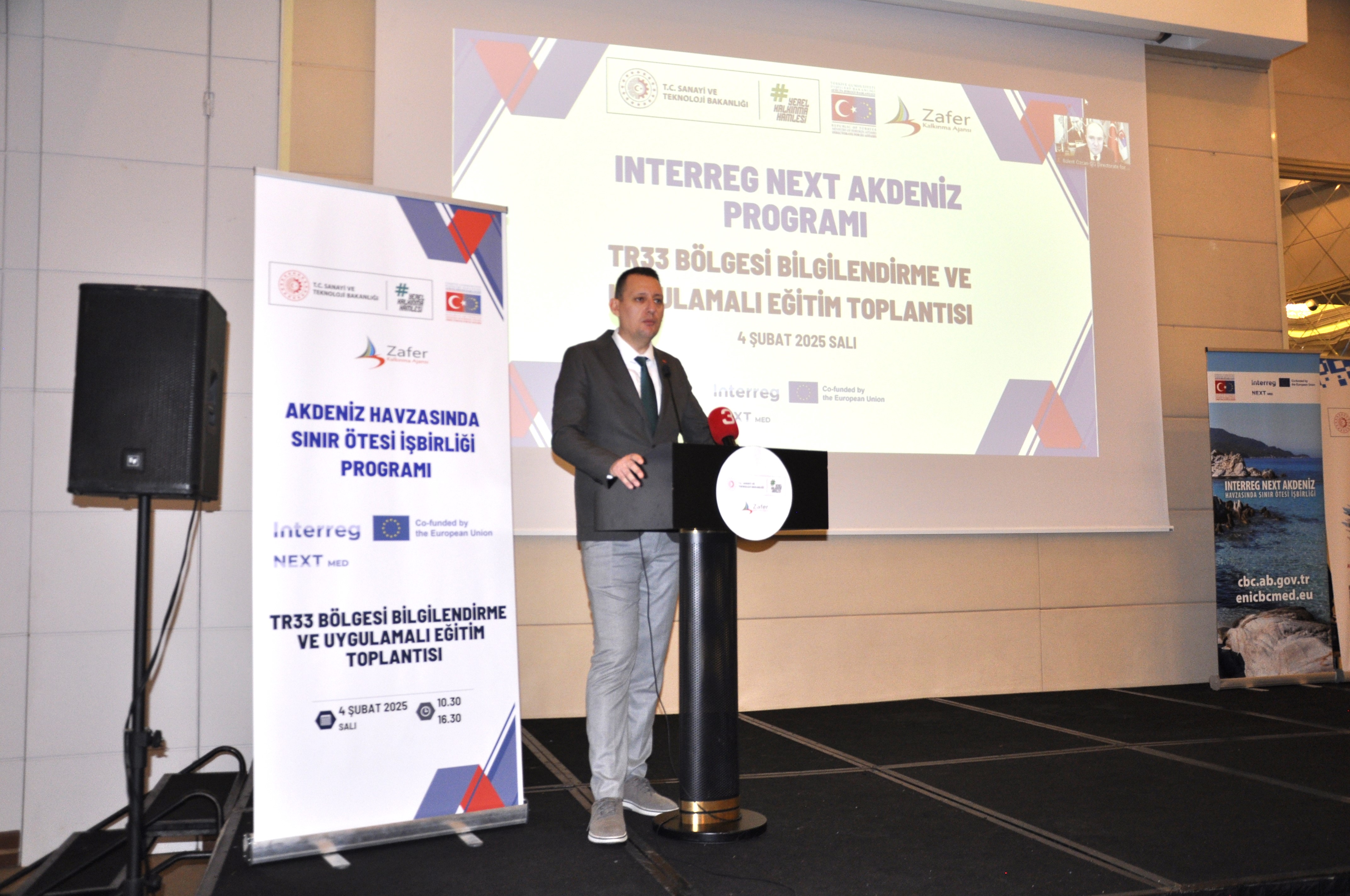 Interreg NEXT Akdeniz Havzası Programı TR33 Bölgesi Bilgilendirme ve Uygulamalı Eğitim Toplantısı Gerçekleştirildi - 3