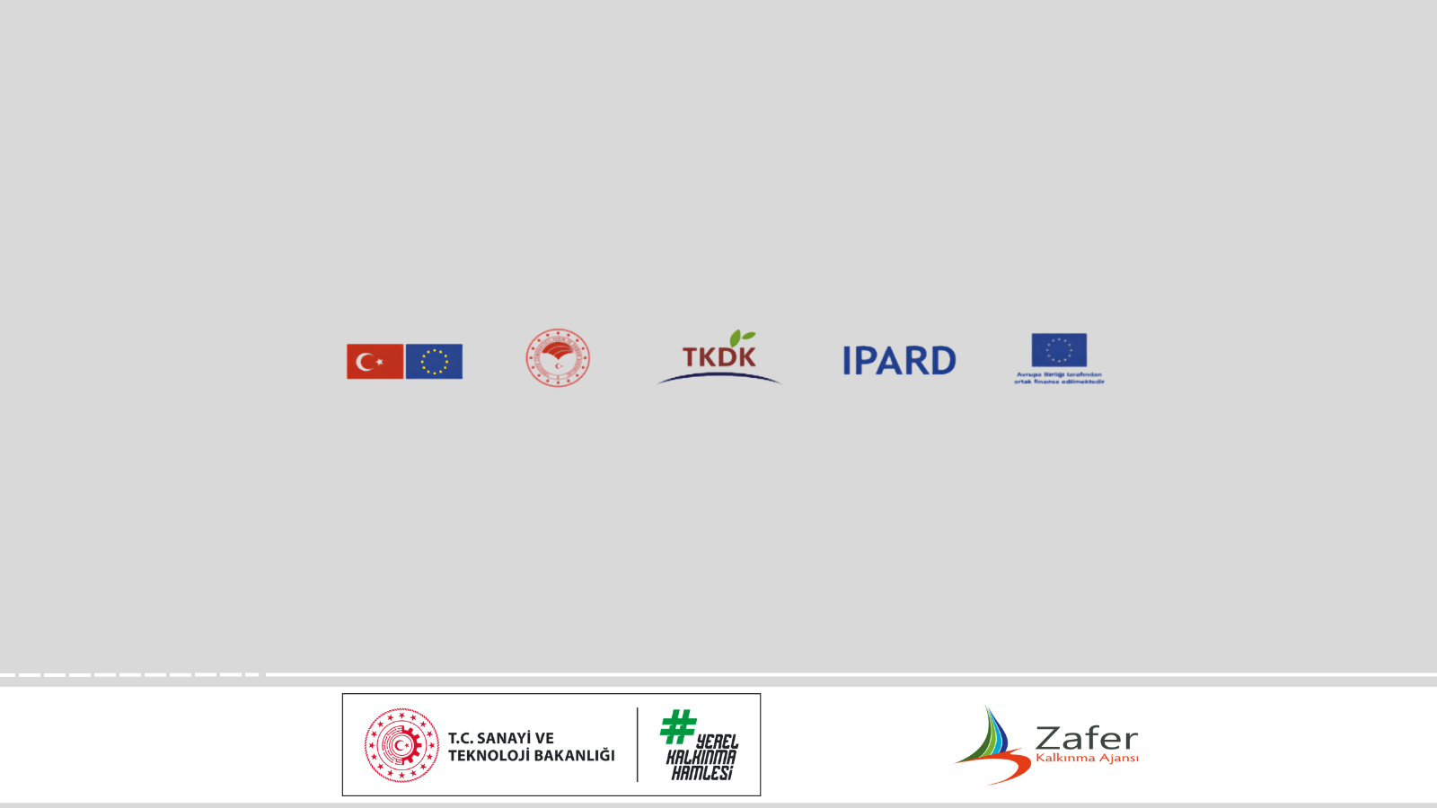 TKDK IPARD III Programı 11. Başvuru Çağrı İlanı Yayımlandı - 1