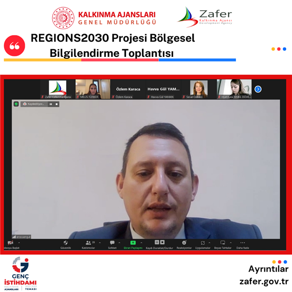 REGIONS2030 Projesi Bölgesel Bilgilendirme Toplantısı Düzenlendi - 3