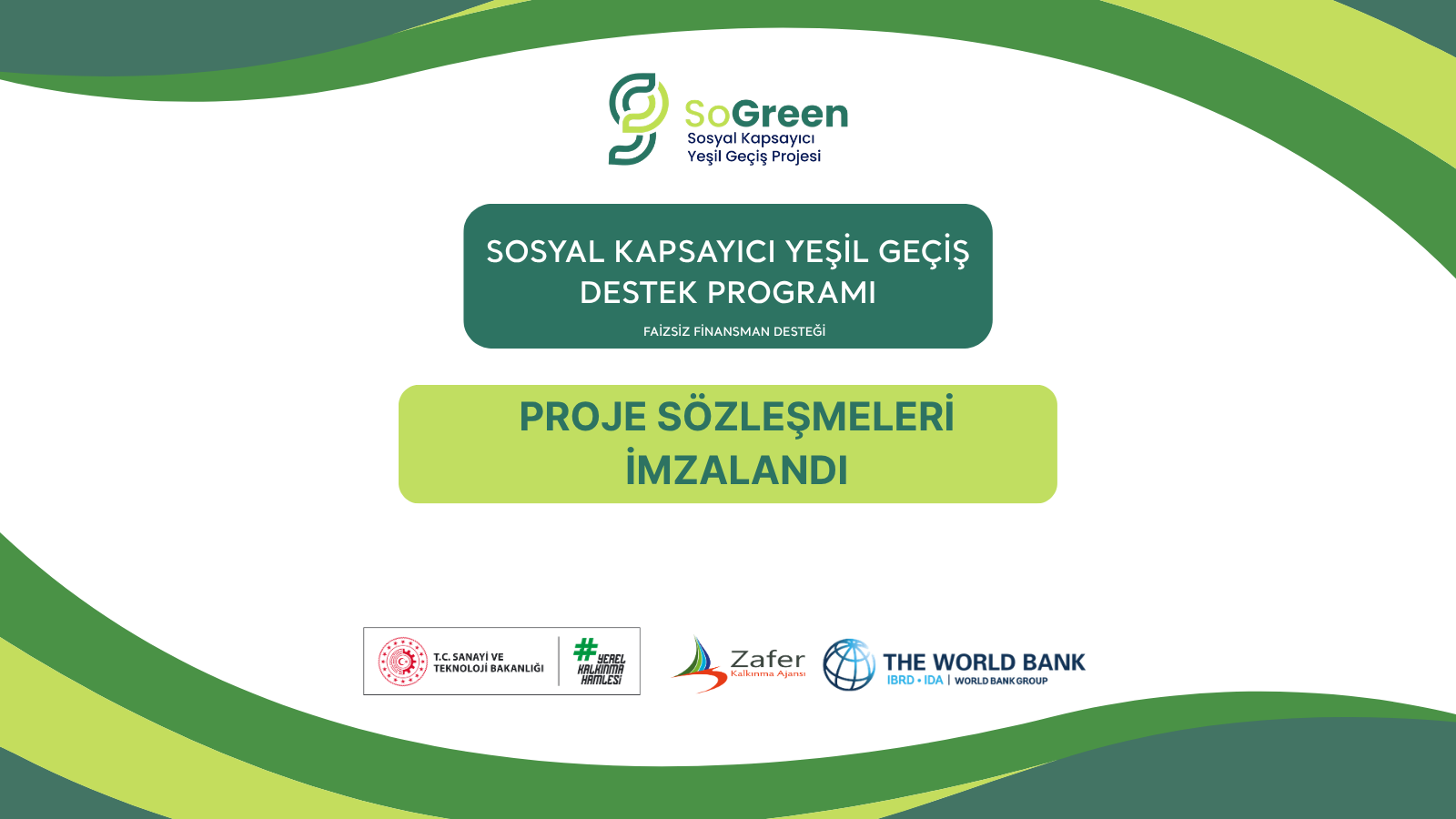 Sosyal Kapsayıcı Yeşil Geçiş Destek Programı Kapsamında 39 Proje İçin Sözleşmeler İmzalandı - 1