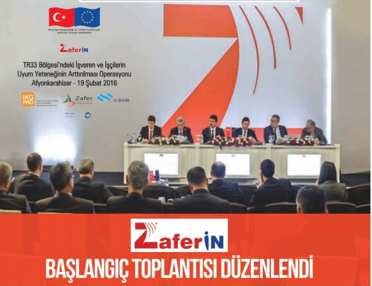 TR33 Bölgesi’ndeki İşveren ve İşçilerin Uyum Yeteneğinin Artırılması Operasyonu Zafer-IN Operasyonu