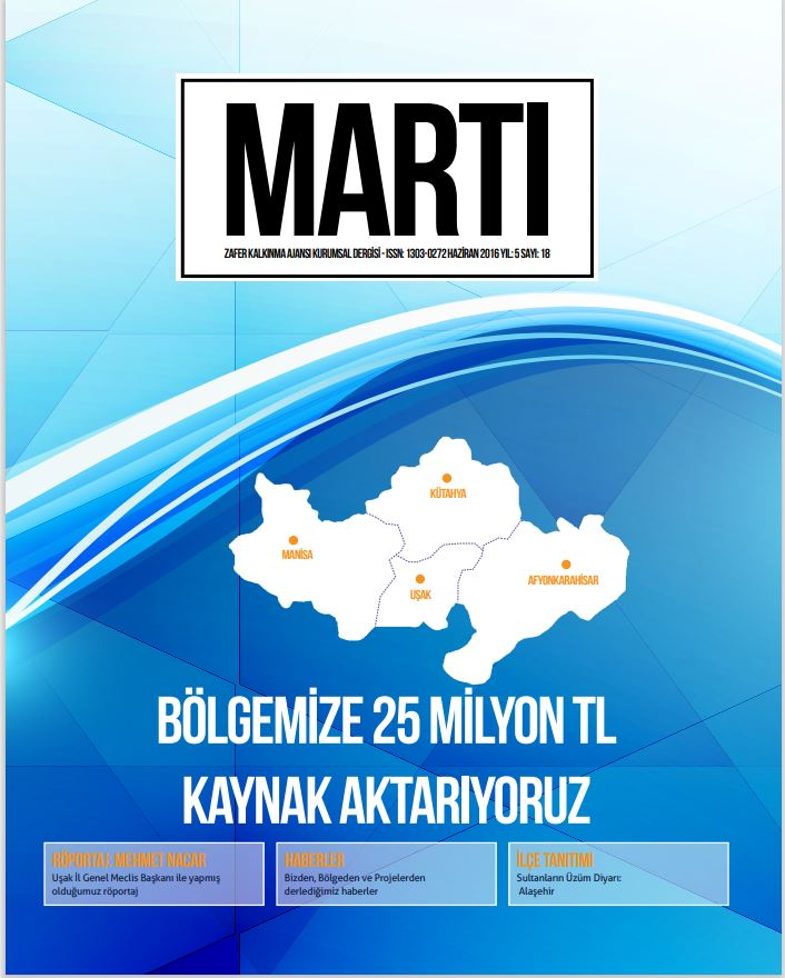 MARTI Dergisi 18. Sayı