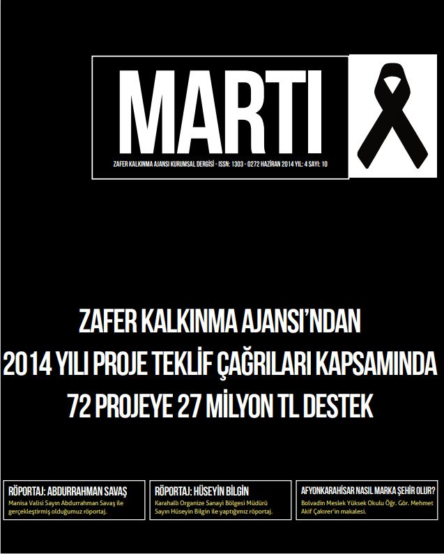 MARTI Dergisi 10. Sayı